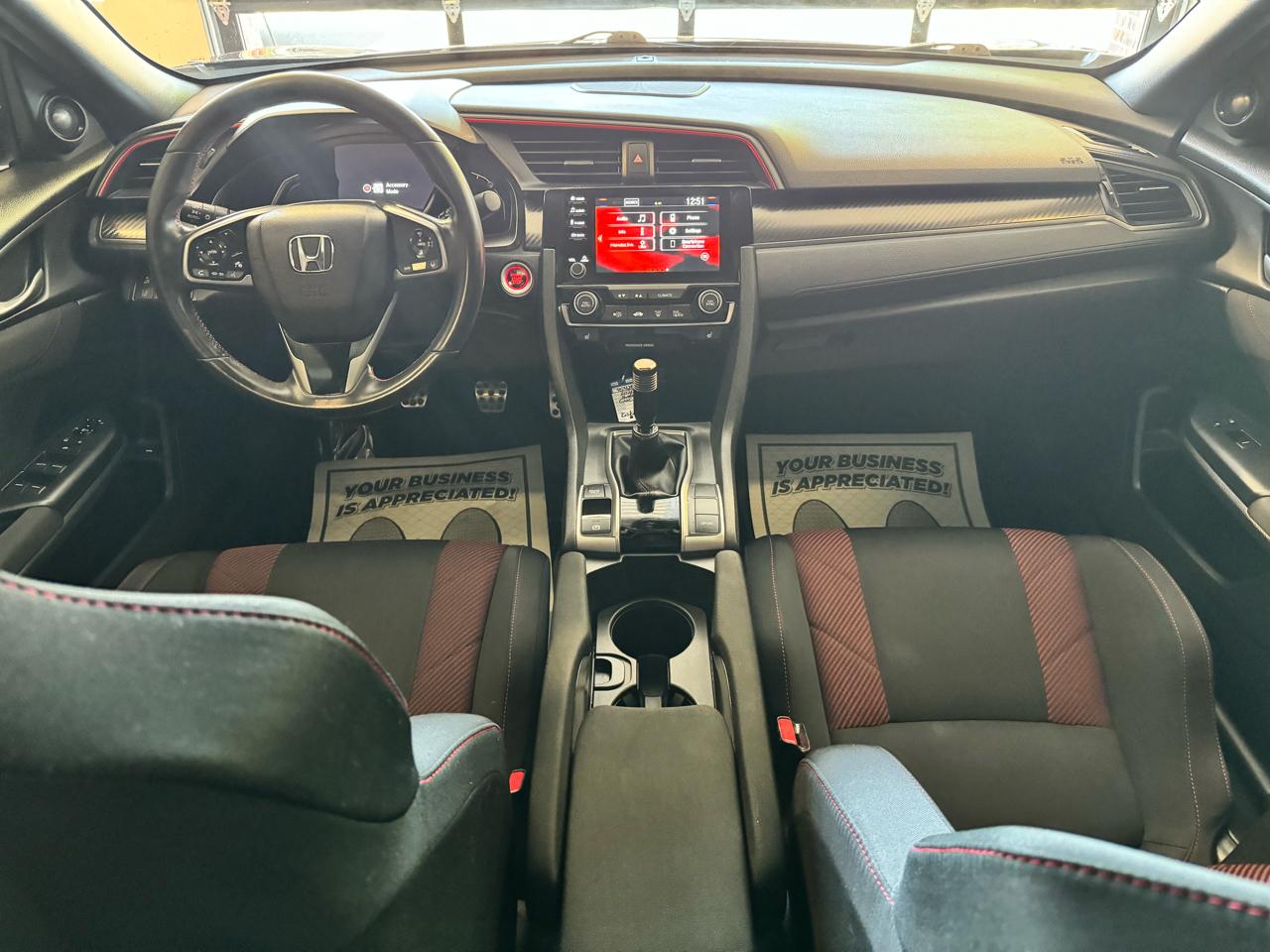 Honda Civic Si Sedan Manual w/Summer Tires 2020