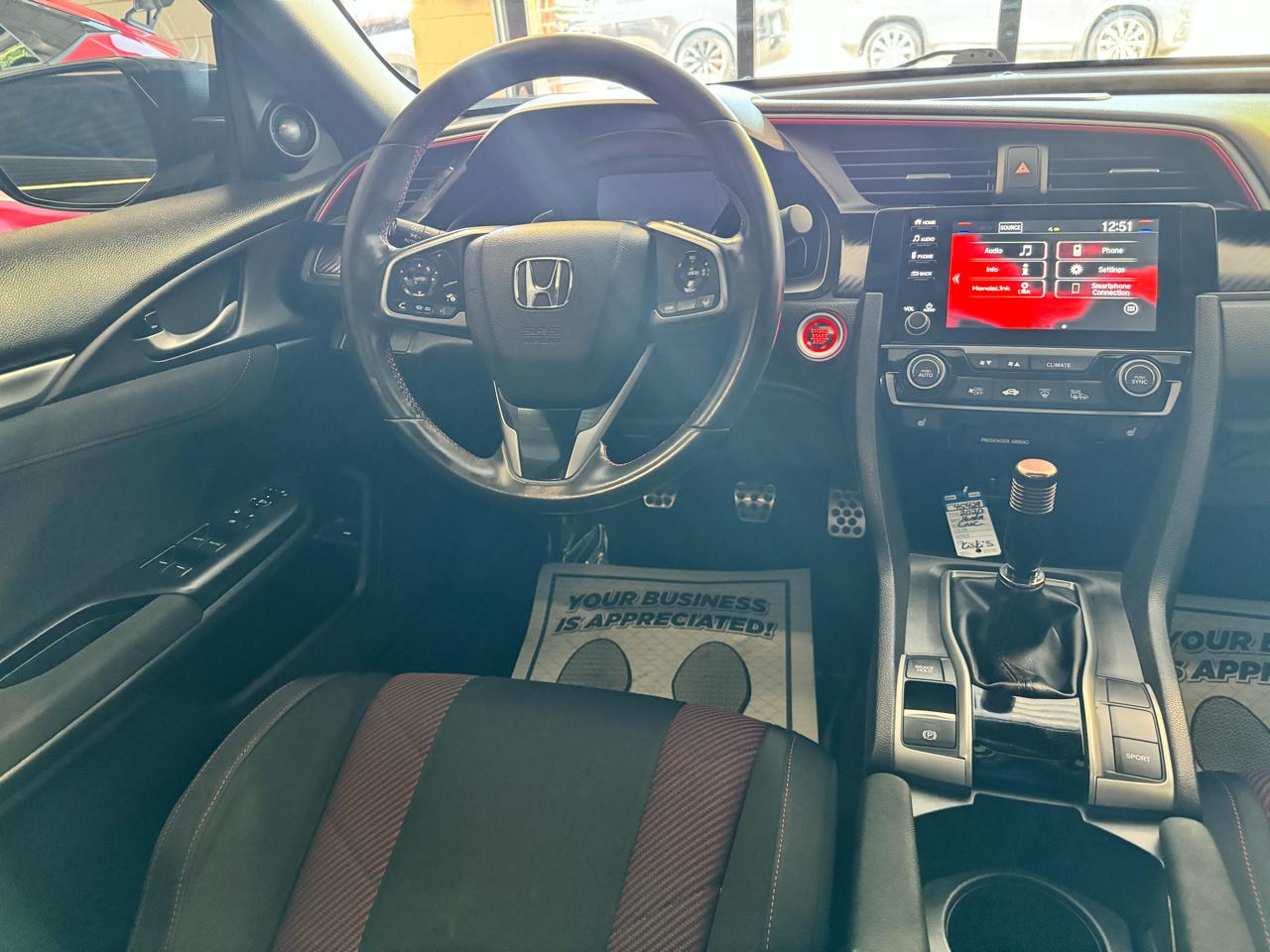 Honda Civic Si Sedan Manual w/Summer Tires 2020