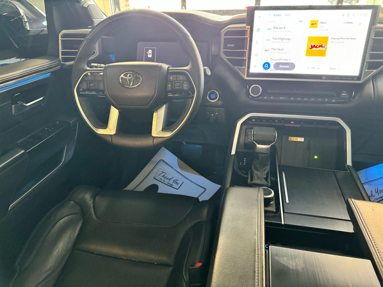 Toyota Tundra 4WD Platinum CrewMax 5.5' Bed (Natl) 2023