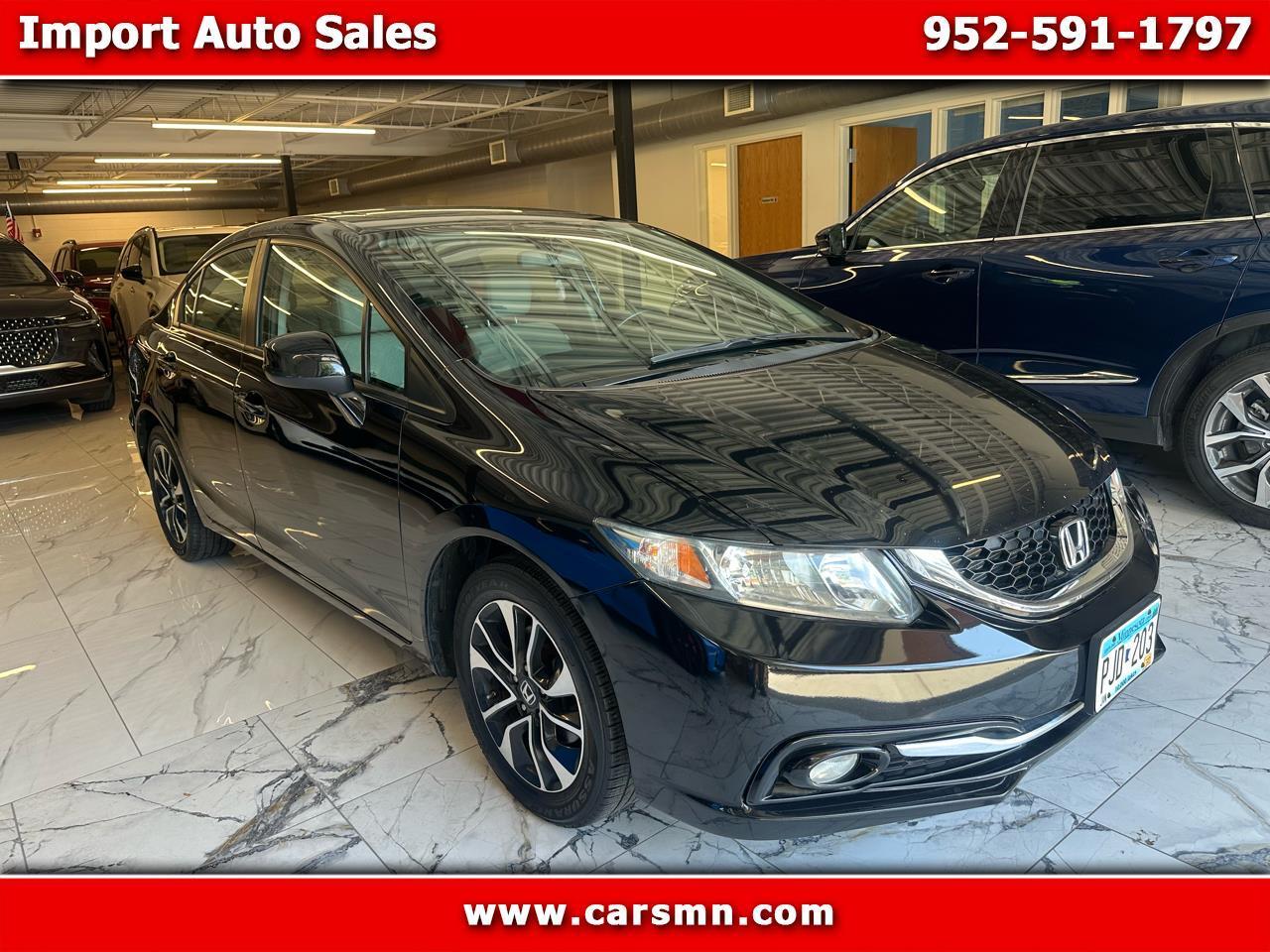 Honda Civic Sdn 4dr Auto EX 2013