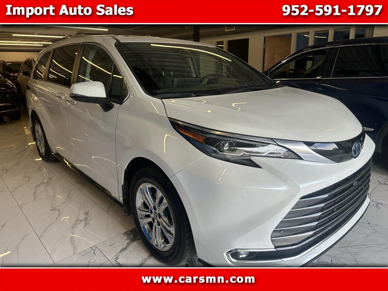 Toyota Sienna Platinum AWD 7-Passenger (Natl) 2024