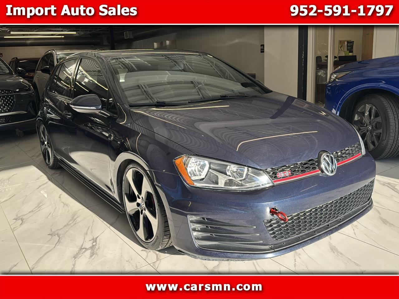 Volkswagen Golf GTI 2.0T 4-Door Autobahn DSG 2017