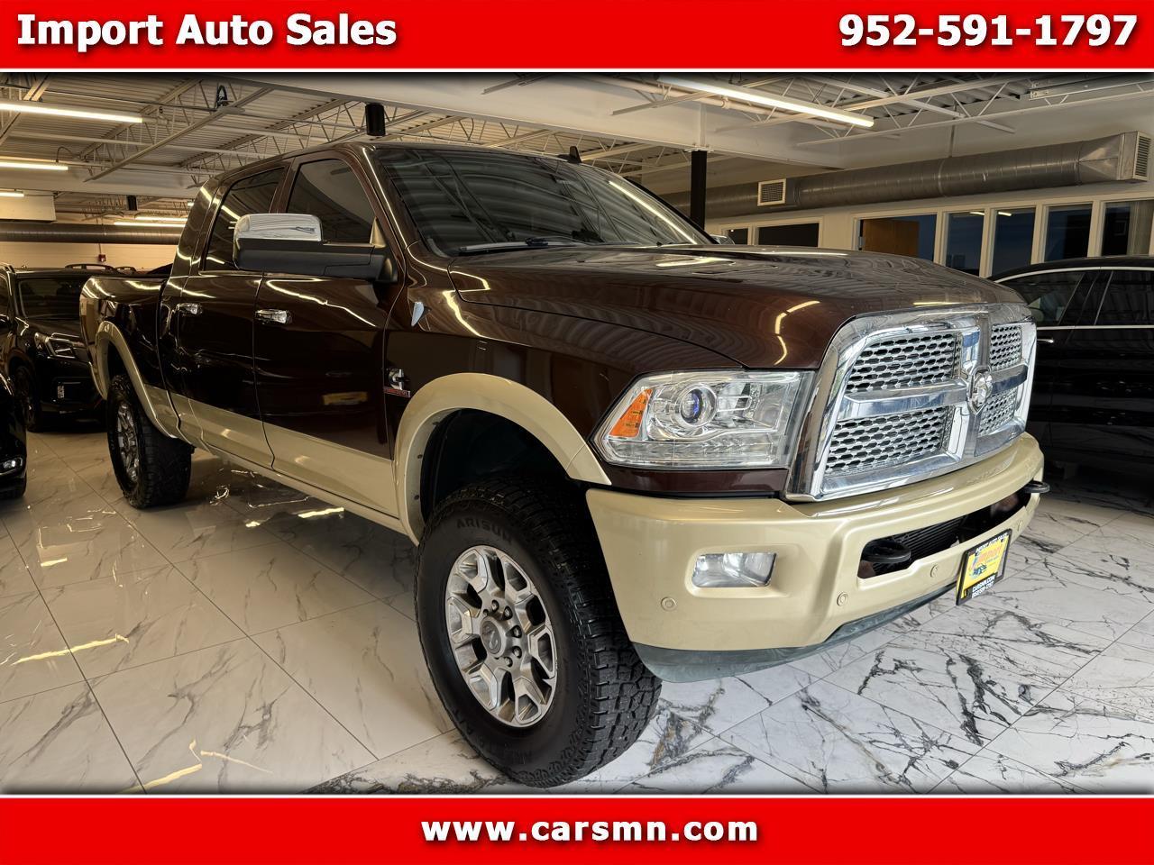 RAM 2500 4WD Mega Cab 160.5" Laramie Longhorn 2017