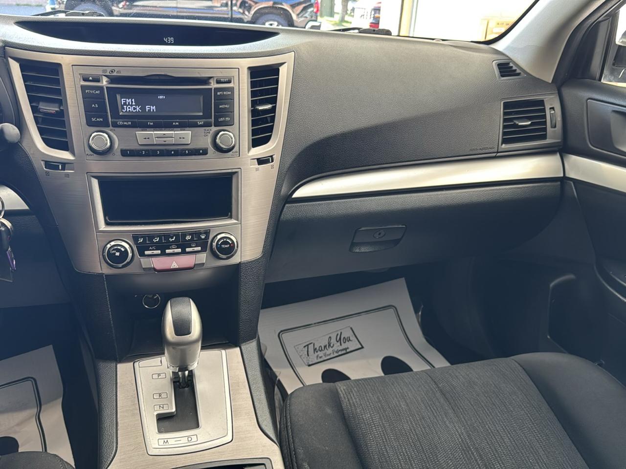 Subaru Outback 4dr Wgn H4 Auto 2.5i 2014