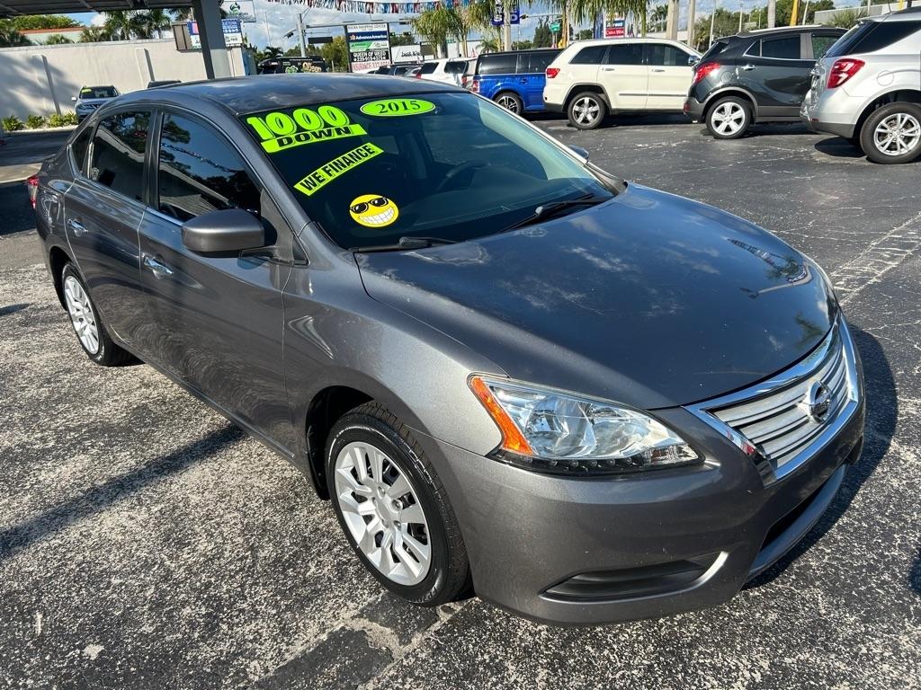 Nissan Sentra 4dr Sdn I4 CVT S 2015