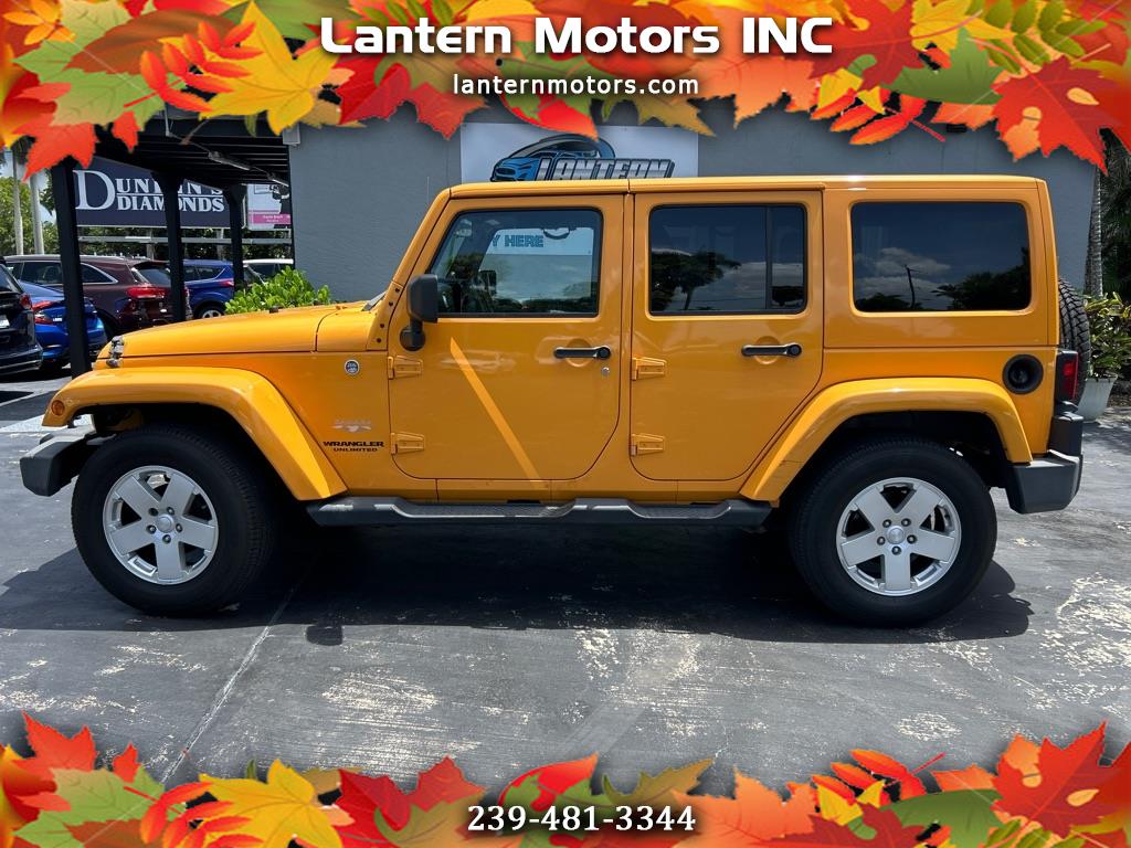 2012 Jeep Wrangler Unlimited Sahara