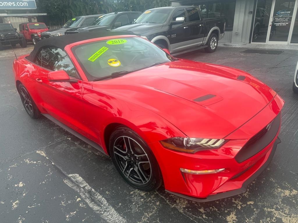2018 Ford Mustang EcoBoost Convertible