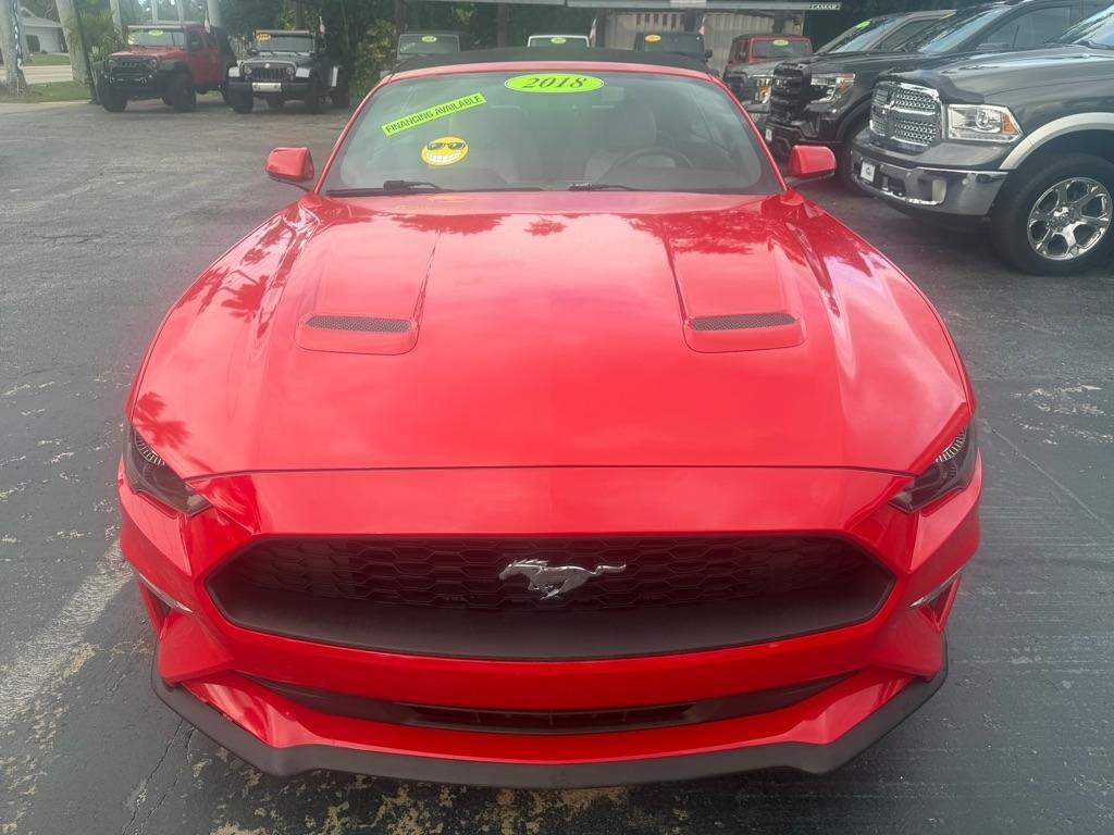 Ford Mustang EcoBoost Convertible 2018