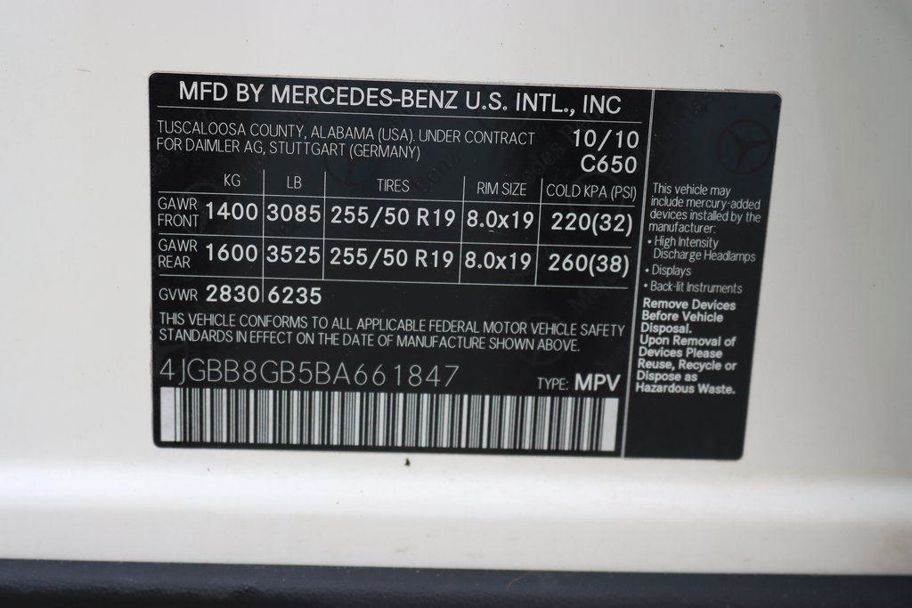 Mercedes-Benz M-Class  2011