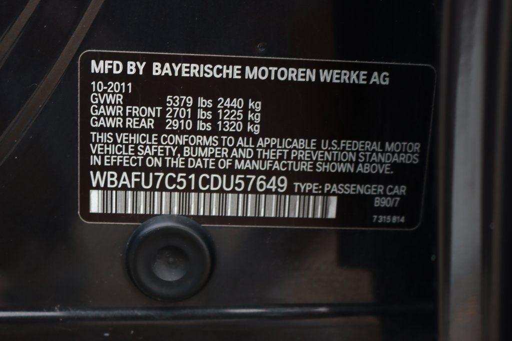BMW 5-Series  2012