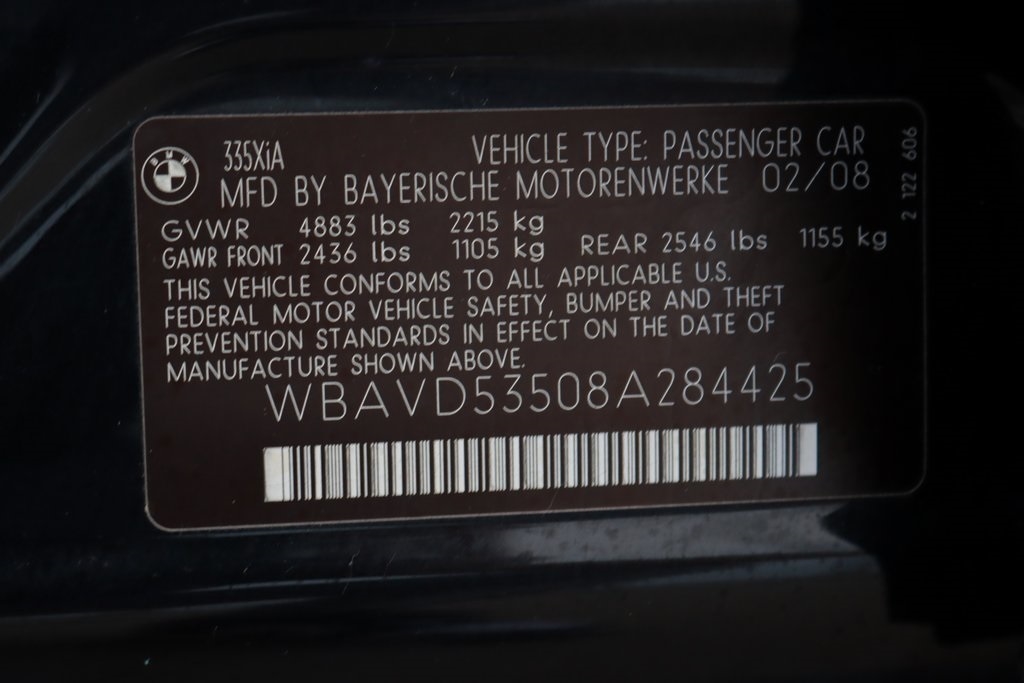 2008 Bmw 335xi 3-Series photo 26