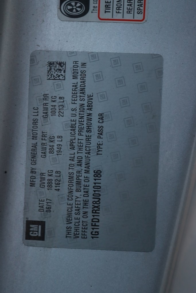 Chevrolet Camaro  2018 Chevrolet Camaro  2018