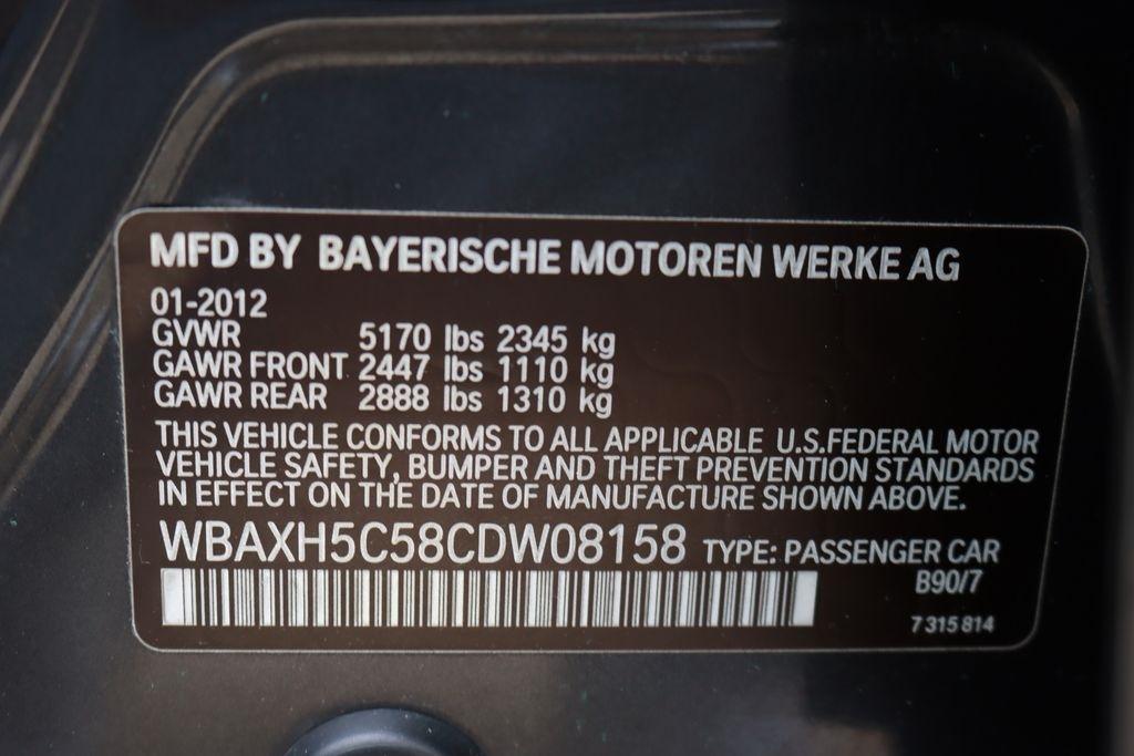 BMW 5-Series  2012
