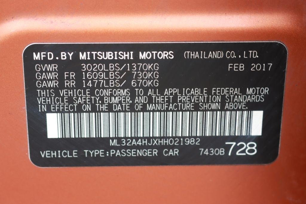 Mitsubishi Mirage  2017