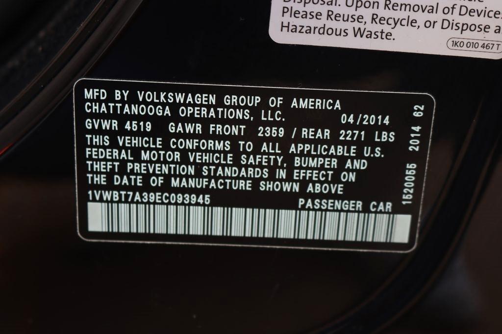 Volkswagen Passat  2014