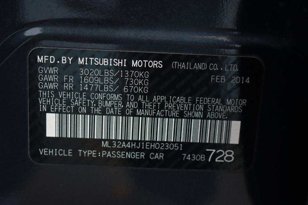 Mitsubishi Mirage  2014