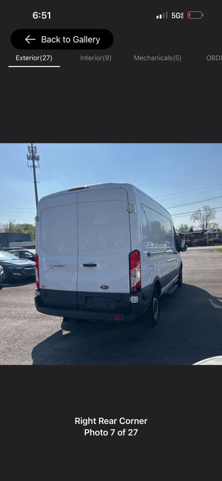 Ford Transit 150 Van Med. Roof w/Sliding Pass. 148-in. WB 2016