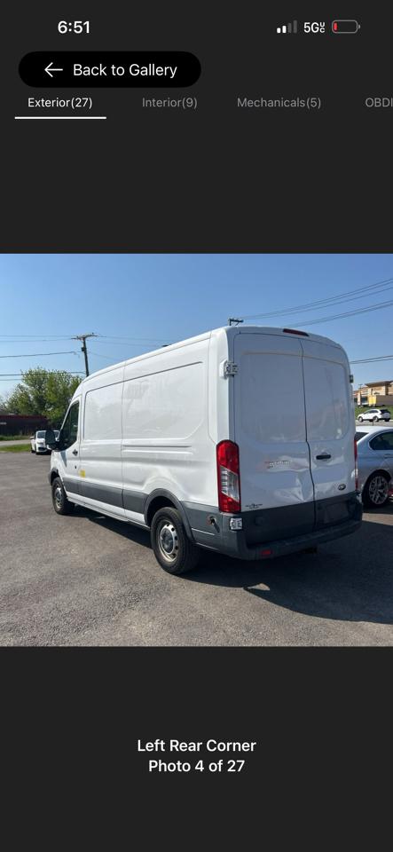 Ford Transit 150 Van Med. Roof w/Sliding Pass. 148-in. WB 2016