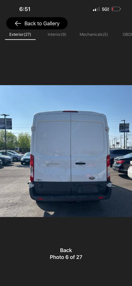 Ford Transit 150 Van Med. Roof w/Sliding Pass. 148-in. WB 2016