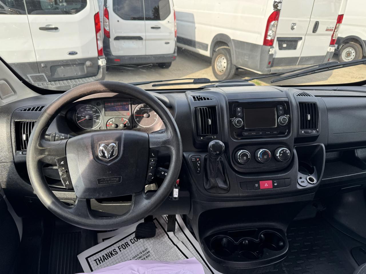 RAM Promaster 3500 High Roof Tradesman 159-in. WB Ext 2018