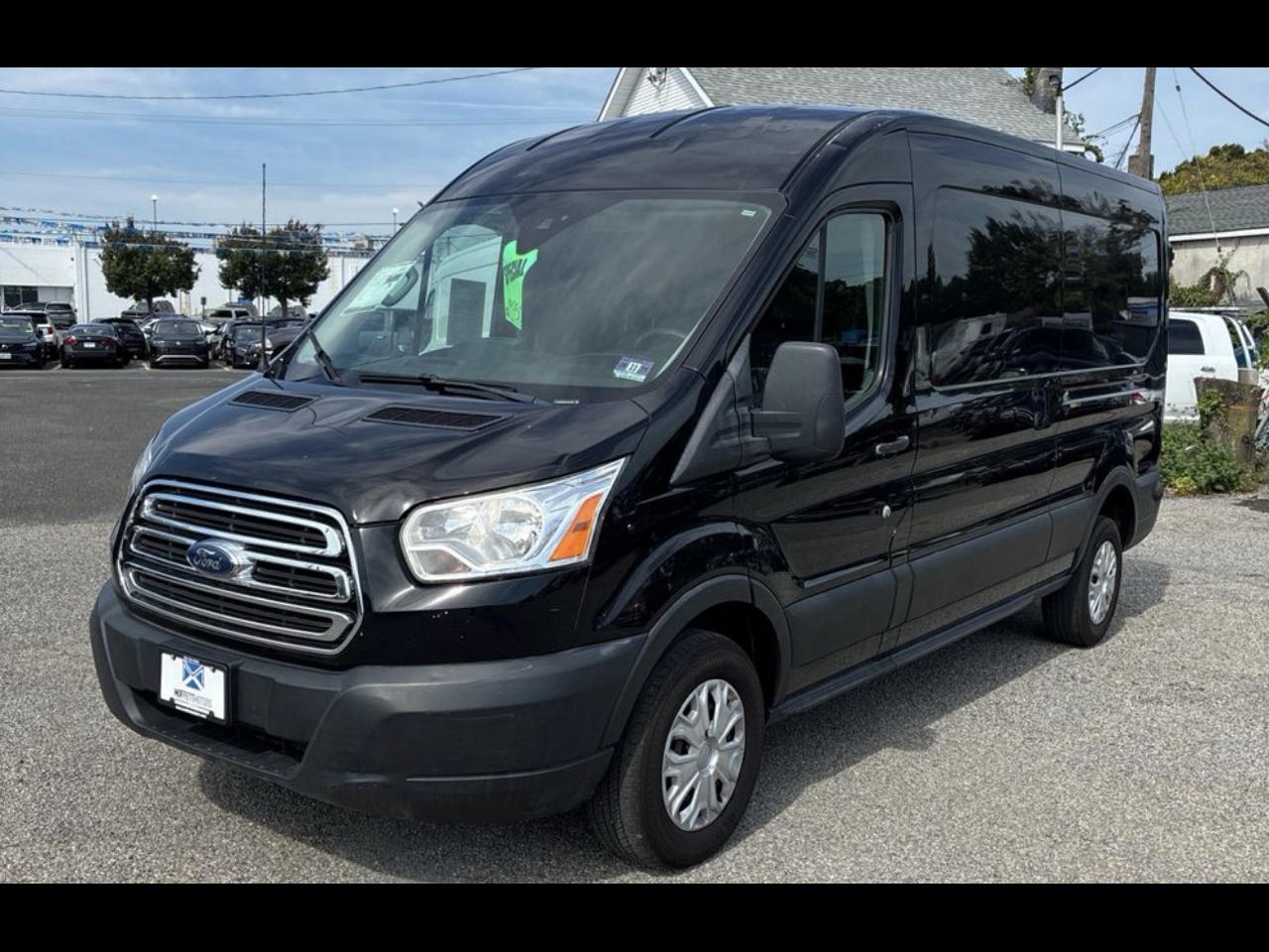 Gray 2019 Ford Transit Cargo Van Rear-Wheel Drive 6-Speed Automatic