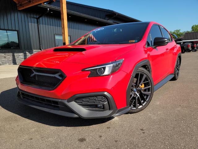 Red 2022 Subaru WRX Limited AWD Sedan All-Wheel Drive 6-Speed Manual