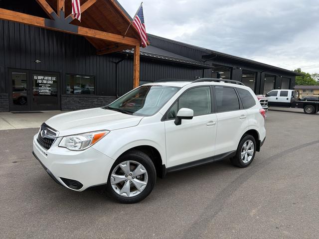 White 2016 Subaru Forester 2.5i Premium SUV / Crossover All-Wheel Drive Continuously Variable Transmission