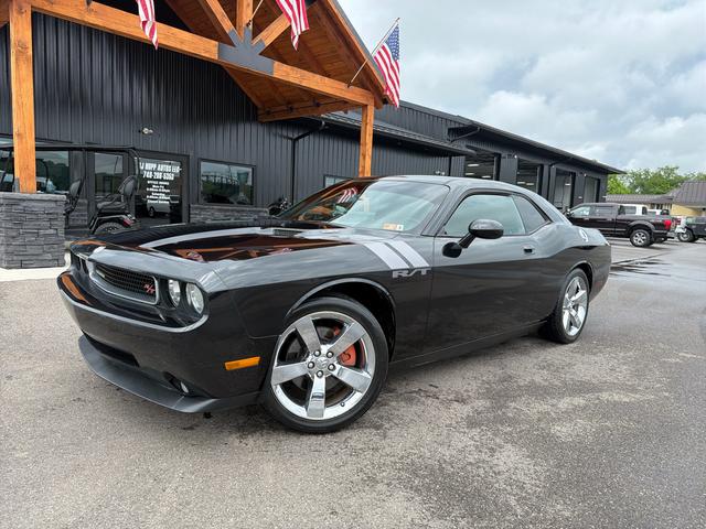 Black 2009 Dodge Challenger R/T RWD Coupe Rear-Wheel Drive 6-Speed Manual