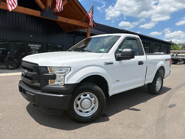 White 2016 Ford F-150 XL LB 4WD Pickup Truck Four-Wheel Drive 6-Speed Automatic