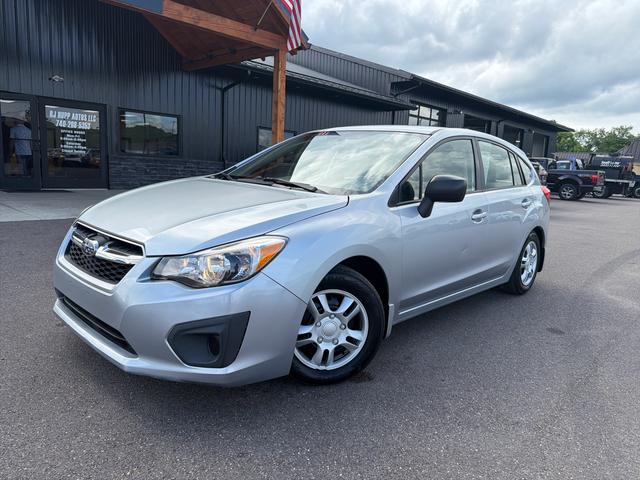 Silver 2013 Subaru Impreza 2.0i Hatchback Hatchback All-Wheel Drive Continuously Variable Transmission