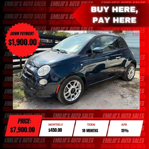 2013 Fiat 500 C Pop Cabrio