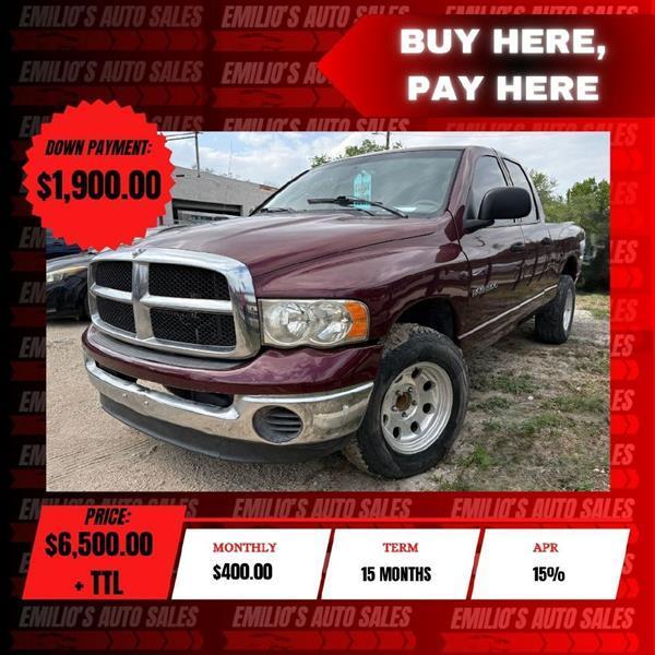 2003 Dodge Ram 1500 ST Quad Cab Long Bed 2WD