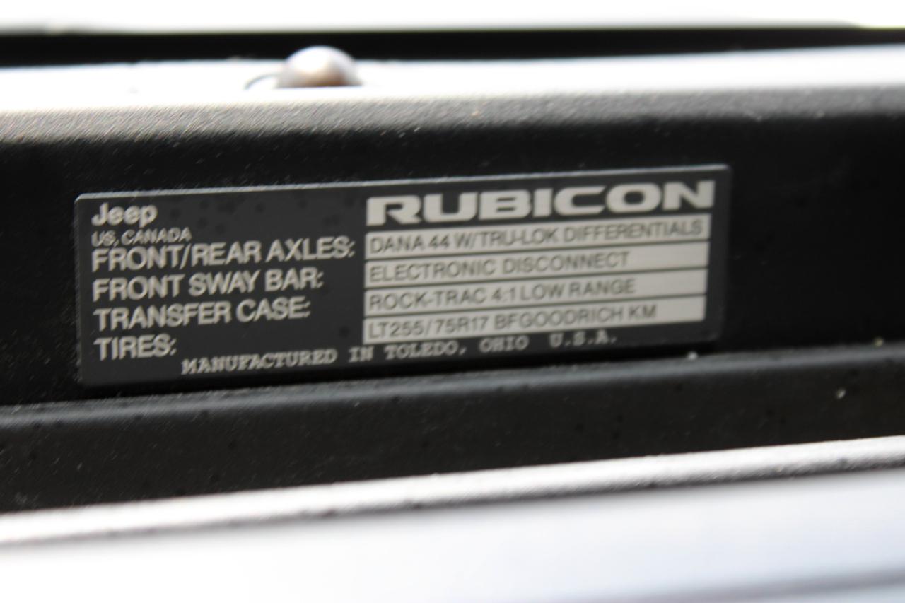 Jeep Wrangler JK Rubicon Recon 4x4 2018