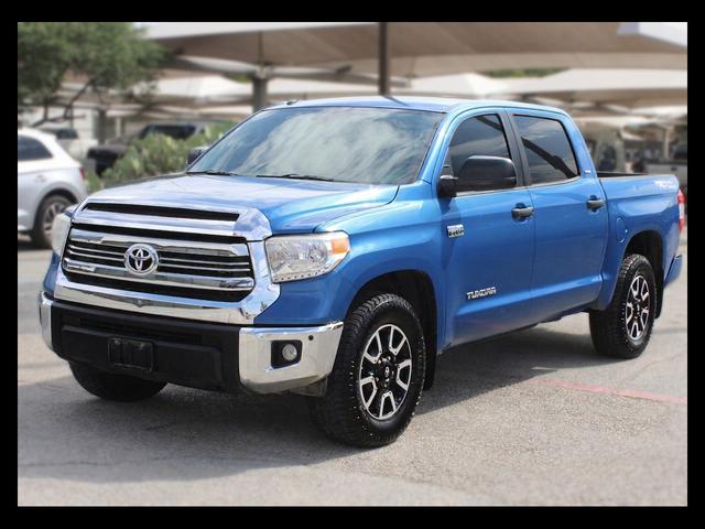 Blue 2017 Toyota Tundra Pickup Truck 4X2 Automatic