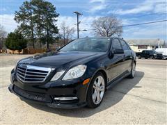 2013 Mercedes-Benz E-Class 