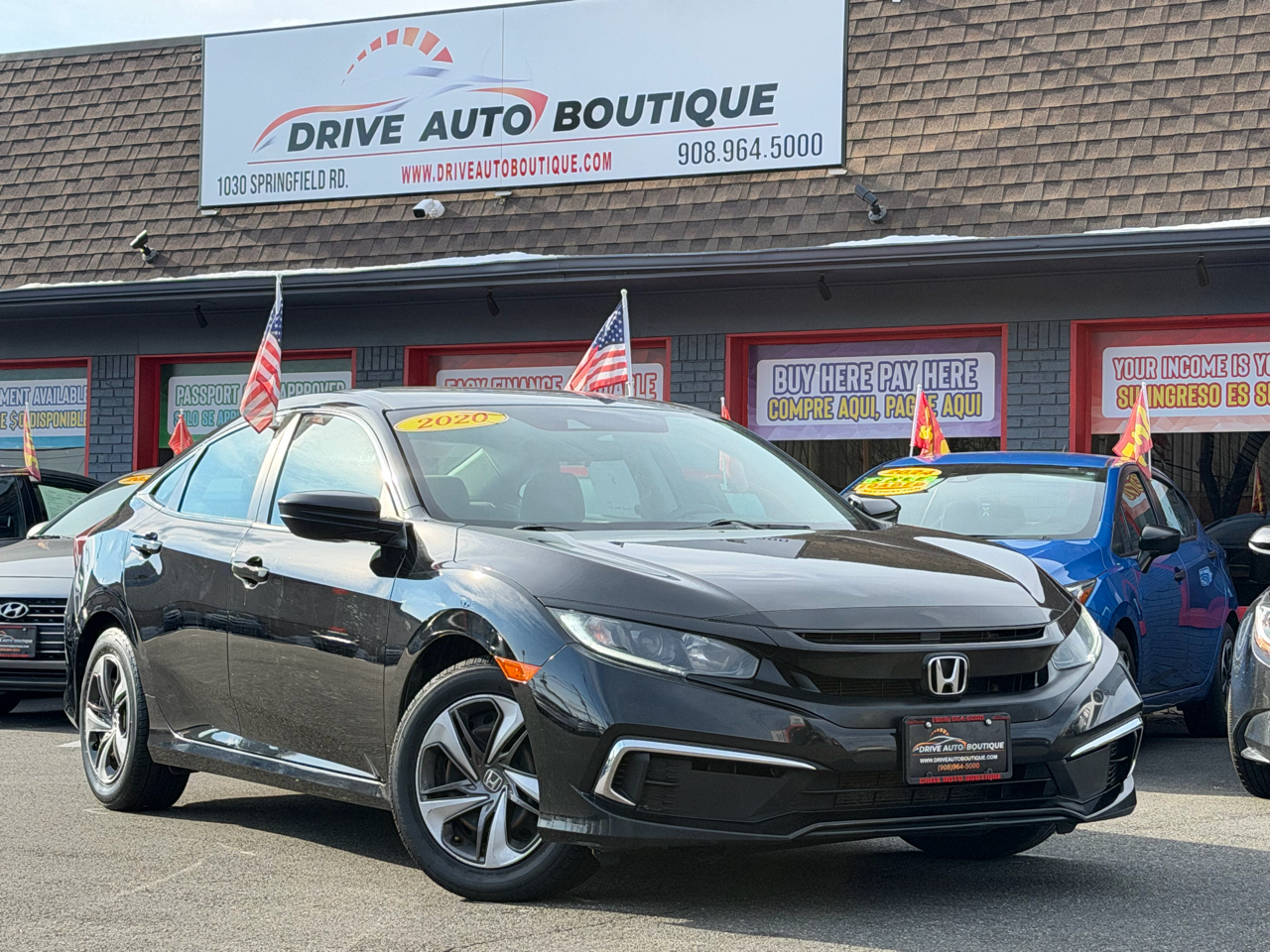 2020 Honda Civic LX Honda Sensing Sedan CVT