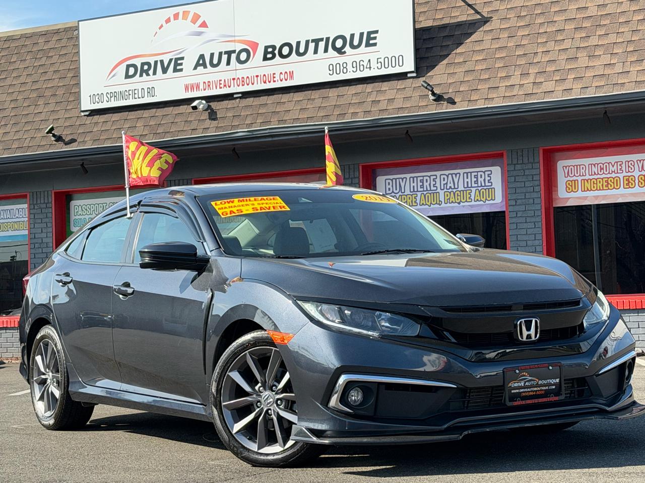 2019 Honda Civic EX-T Sedan CVT