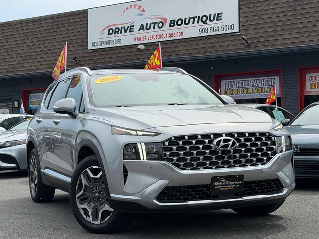 Silver 2022 Hyundai Santa Fe SUV / Crossover Front-Wheel Drive Automatic