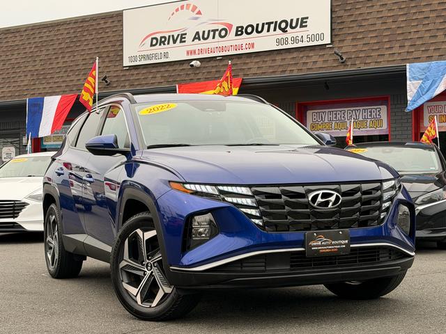 Blue 2022 Hyundai Tucson SUV / Crossover All-Wheel Drive Automatic