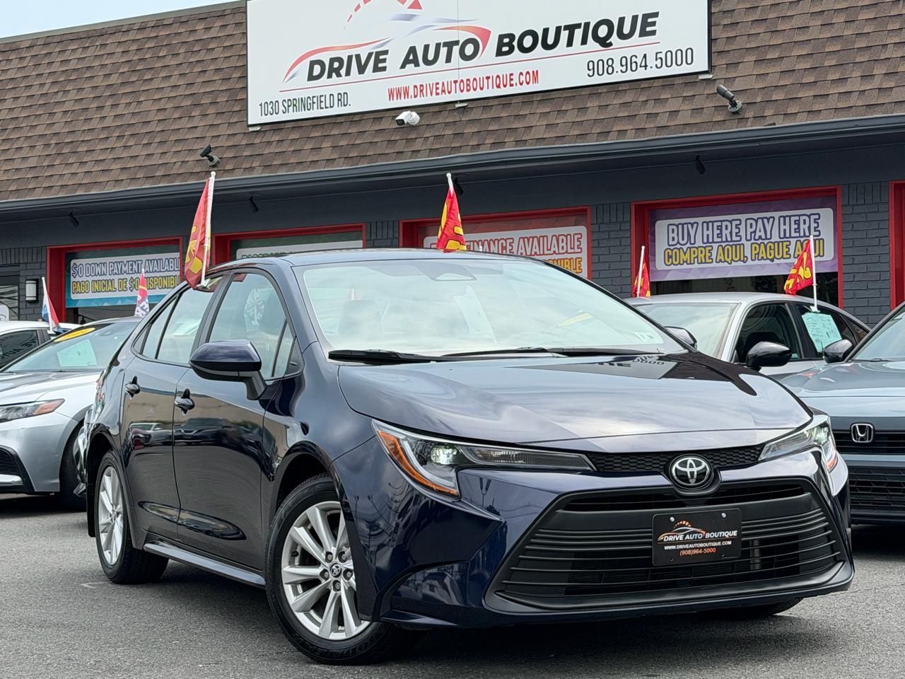 Blue 2025 Toyota Corolla Sedan Front-Wheel Drive Automatic