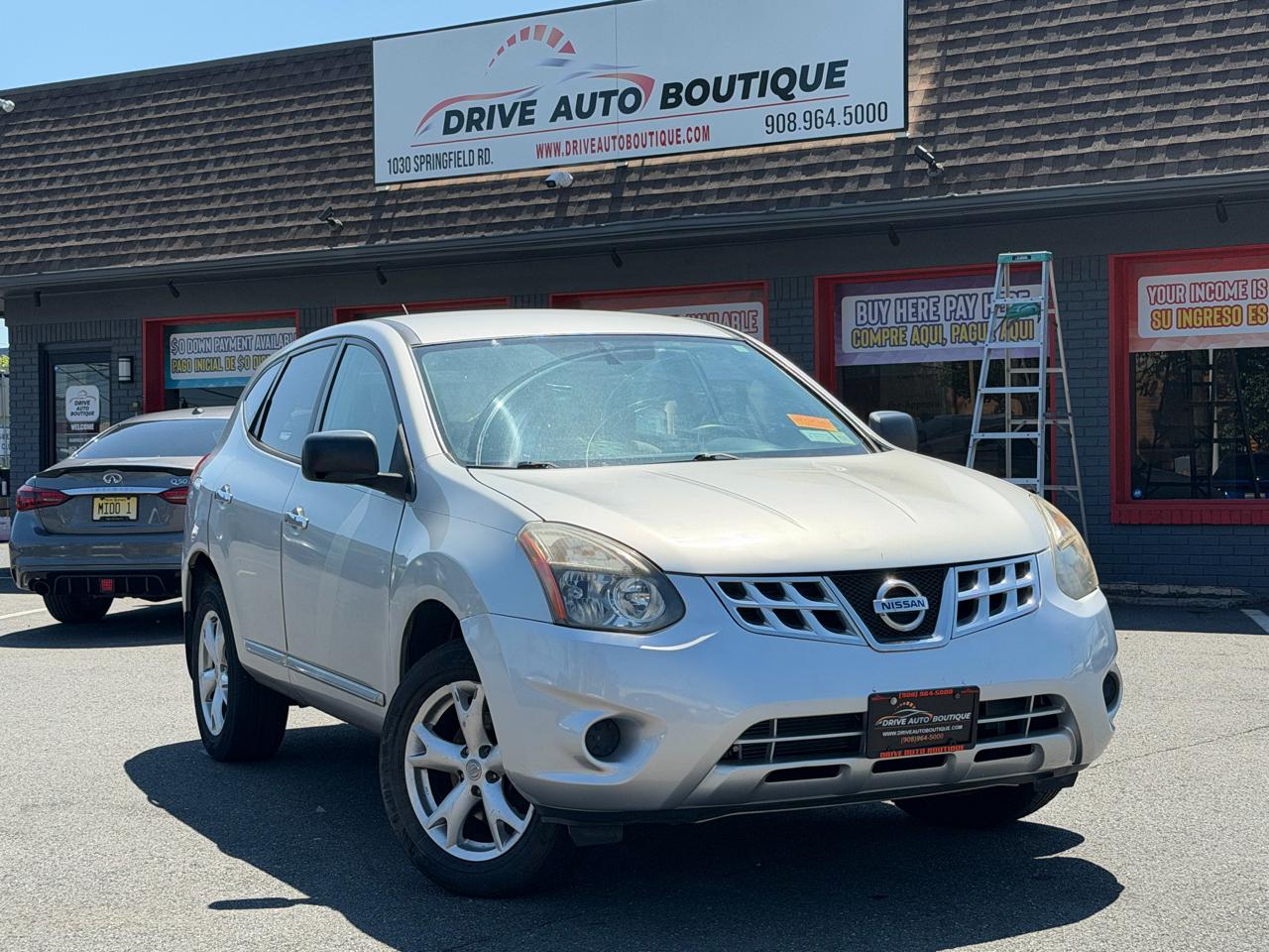 Silver 2014 Nissan Rogue Select SUV / Crossover All-Wheel Drive 