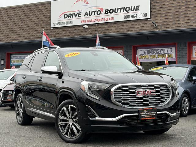 Black 2019 GMC Terrain SUV / Crossover Front-Wheel Drive Automatic