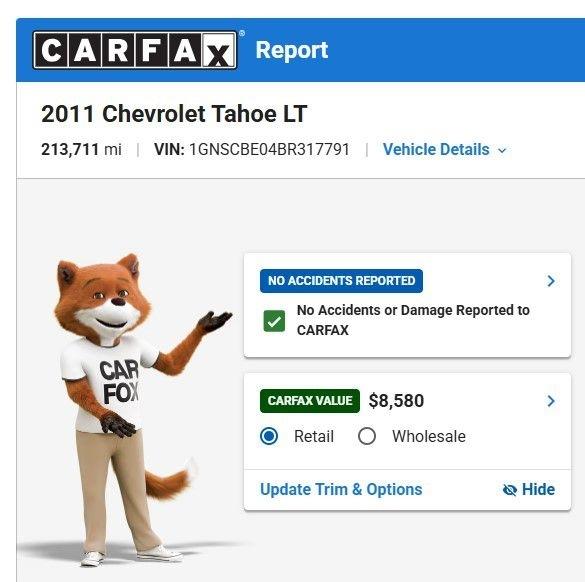 Chevrolet Tahoe  2011