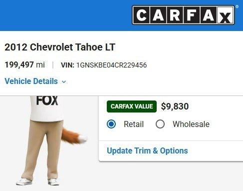 Chevrolet Tahoe  2012