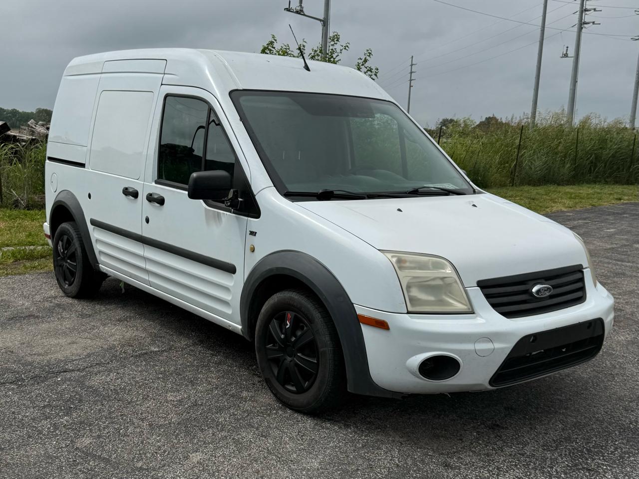 Ford Transit Connect XLT with Side and Rear Door Glass 2012