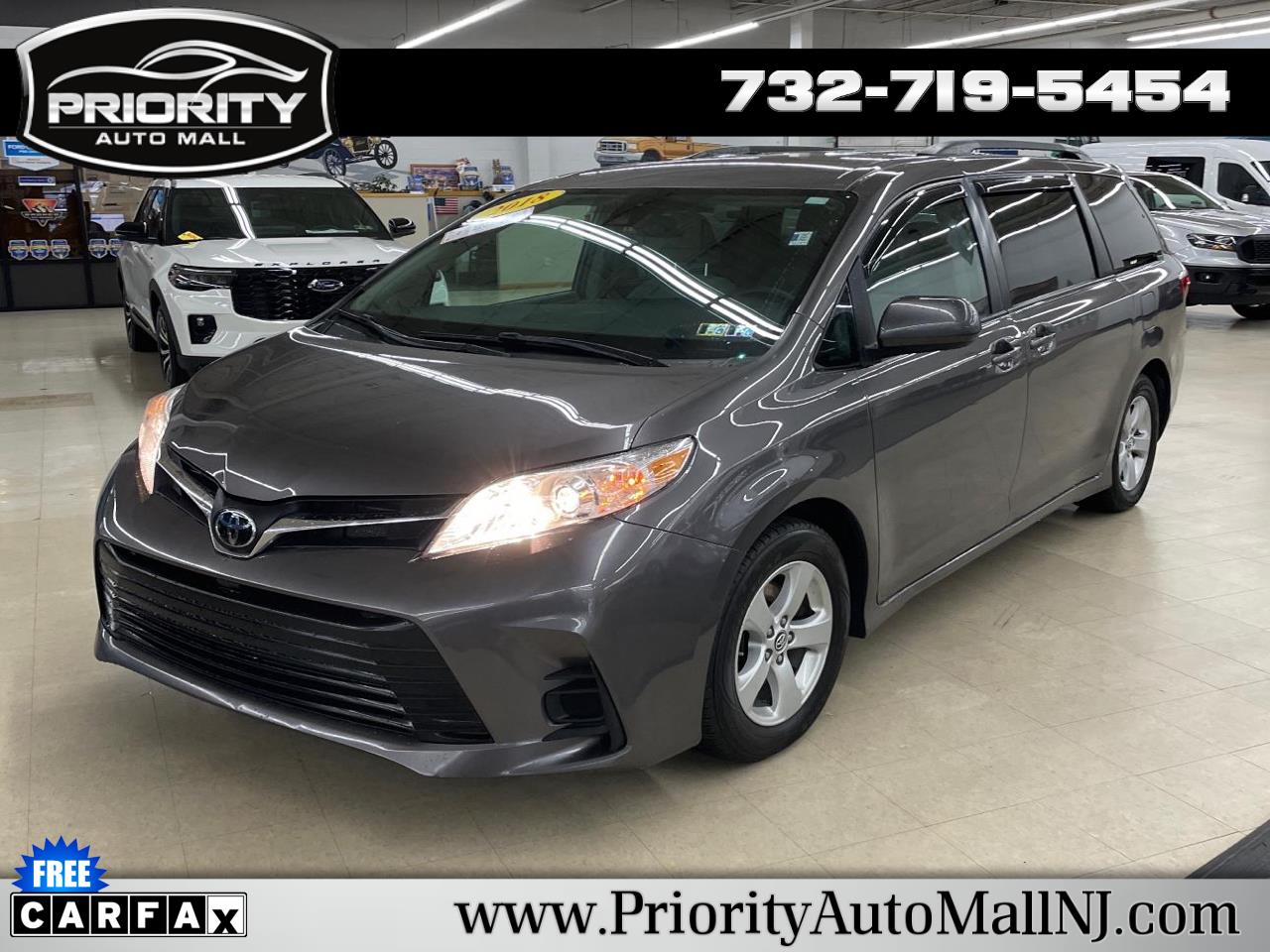Toyota Sienna LE FWD 8-Passenger (Natl) 2018 Toyota Sienna LE FWD 8-Passenger (Natl) 2018