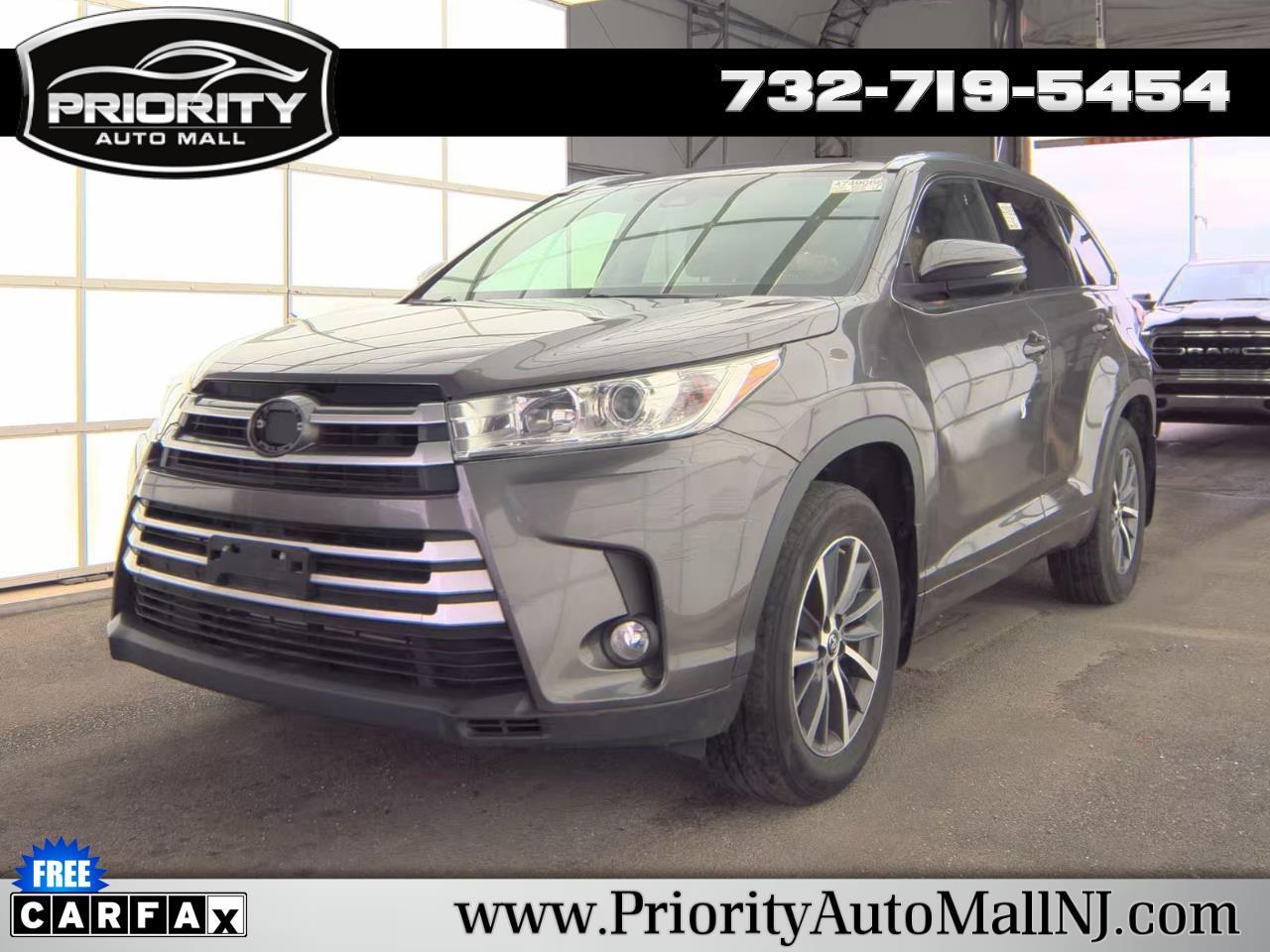 Toyota Highlander XLE V6 AWD (Natl) 2018