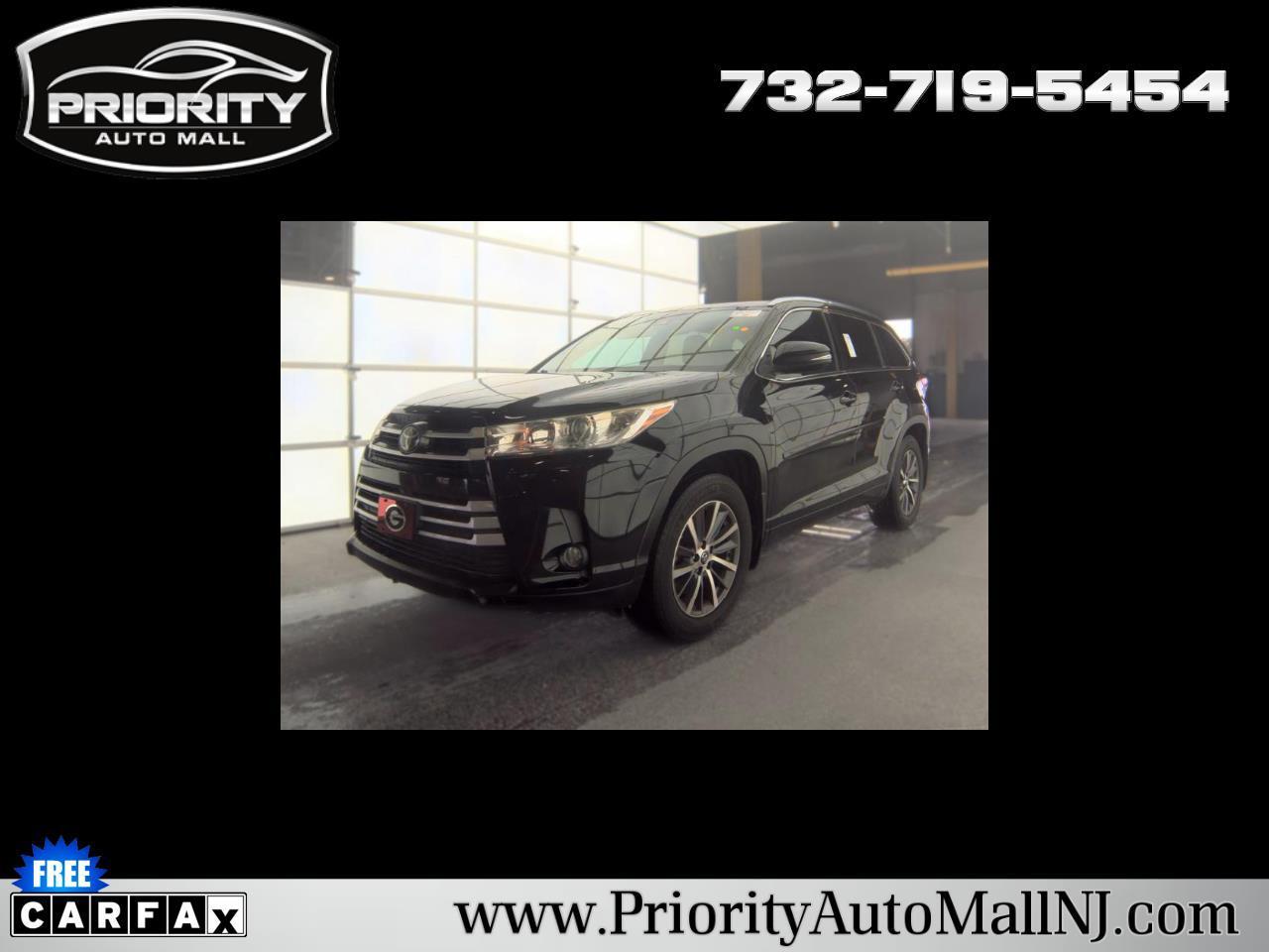 Toyota Highlander XLE V6 AWD (Natl) 2018