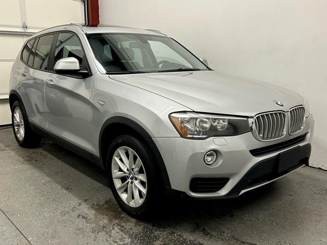 Silver 2017 BMW X3 xDrive28i AWD SUV / Crossover All-Wheel Drive
