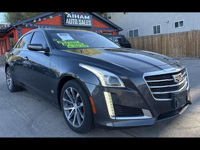Gray 2016 Cadillac CTS 3.6L Luxury AWD Sedan All-Wheel Drive Automatic